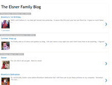 Tablet Screenshot of elsnerfamily.blogspot.com