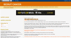 Desktop Screenshot of beirutcancer.blogspot.com