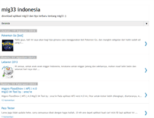 Tablet Screenshot of mig-indonesia.blogspot.com