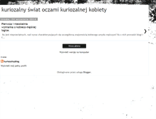 Tablet Screenshot of kuriozalny.blogspot.com