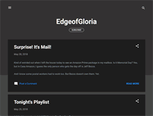 Tablet Screenshot of edgeofgloria.blogspot.com