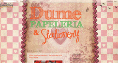 Desktop Screenshot of dumepapeleria-prueba.blogspot.com