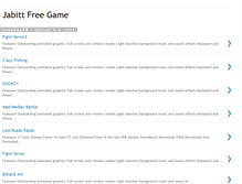 Tablet Screenshot of jabittfreegame.blogspot.com