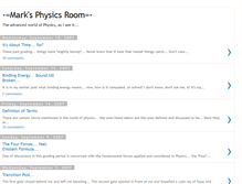 Tablet Screenshot of crazyphysicsclass.blogspot.com