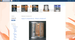 Desktop Screenshot of aboutsteamroom.blogspot.com