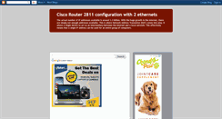 Desktop Screenshot of cisco2811.blogspot.com