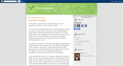 Desktop Screenshot of flosventures.blogspot.com
