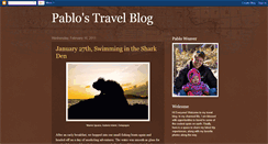 Desktop Screenshot of pablotravel.blogspot.com