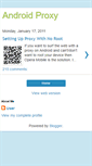 Mobile Screenshot of androidproxy.blogspot.com