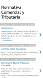 Mobile Screenshot of normativacomercialytributaria.blogspot.com