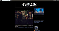 Desktop Screenshot of grupocaminoscruzados.blogspot.com