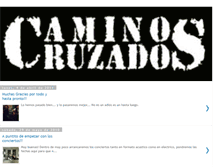 Tablet Screenshot of grupocaminoscruzados.blogspot.com