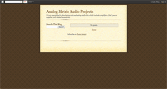 Desktop Screenshot of diyaudiokit.blogspot.com