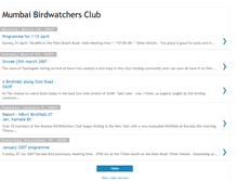 Tablet Screenshot of mumbaibirders.blogspot.com