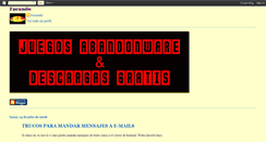 Desktop Screenshot of juegosabandonware.blogspot.com