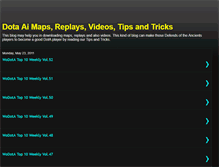 Tablet Screenshot of dotaticsmasters.blogspot.com