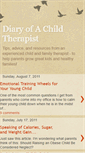 Mobile Screenshot of diaryofachildtherapist.blogspot.com