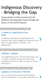Mobile Screenshot of discover-indigenous-australia.blogspot.com