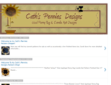 Tablet Screenshot of cathspenniesshoppe.blogspot.com