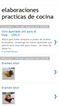 Mobile Screenshot of elaboracionespracticasdecocina.blogspot.com