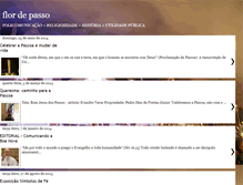 Tablet Screenshot of flordepasso.blogspot.com