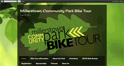 Desktop Screenshot of millerstownbiketour.blogspot.com