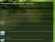 Tablet Screenshot of millerstownbiketour.blogspot.com