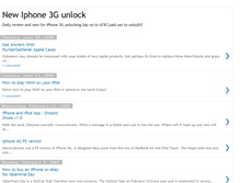 Tablet Screenshot of new-iphone-3g-unlock.blogspot.com