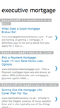 Mobile Screenshot of executivemortgage.blogspot.com