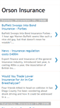 Mobile Screenshot of orsoninsurance.blogspot.com