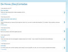 Tablet Screenshot of dehorascontadas.blogspot.com