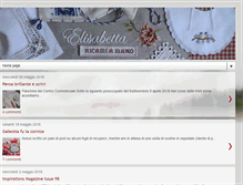 Tablet Screenshot of elisabettaricami.blogspot.com