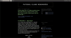 Desktop Screenshot of futebolcluberebordes.blogspot.com