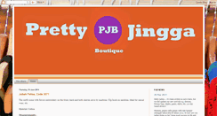 Desktop Screenshot of prettyjboutique.blogspot.com