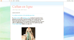 Desktop Screenshot of caftan-en-ligne.blogspot.com