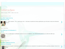 Tablet Screenshot of caftan-en-ligne.blogspot.com