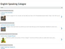 Tablet Screenshot of english-speaking-cologne.blogspot.com