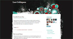 Desktop Screenshot of lescritiques.blogspot.com