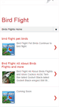 Mobile Screenshot of bird-flight.blogspot.com