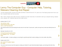 Tablet Screenshot of lennythecomputerguy.blogspot.com
