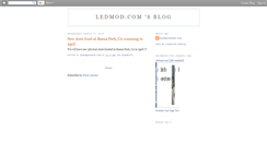 Desktop Screenshot of ledmod.blogspot.com
