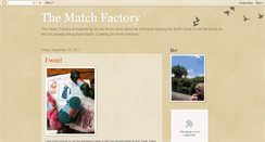 Desktop Screenshot of matchfactory.blogspot.com