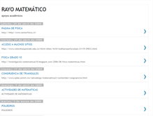 Tablet Screenshot of matematicorayo.blogspot.com