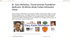 Desktop Screenshot of garymichelsonfoundanimalsfoundation.blogspot.com