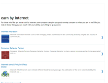 Tablet Screenshot of earn-cash-byonline.blogspot.com