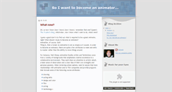 Desktop Screenshot of goingforanimation.blogspot.com