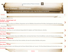 Tablet Screenshot of androidgames-hilfeforum.blogspot.com