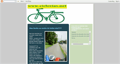 Desktop Screenshot of cicloviasnet.blogspot.com