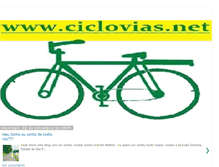Tablet Screenshot of cicloviasnet.blogspot.com