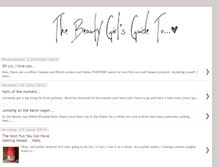 Tablet Screenshot of beautygirlsguide.blogspot.com